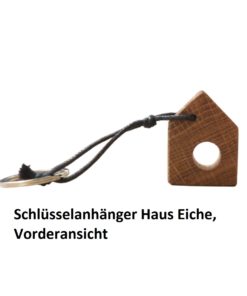 Schlüsselanhänger Haus Eiche - 4